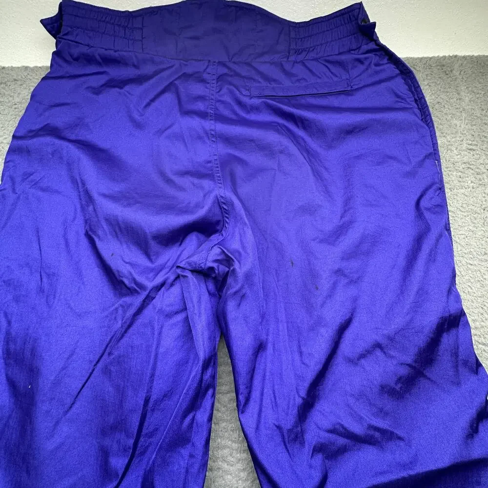 Vintage The North Face Gore-Tex Purple Ski Pants Mens XL Black Hybrid Sizing